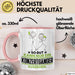 Konzertgänger Geschenk Tasse So Gut Kann Nur Ein Konzertgänger Aussehen Geschenkidee Kaffee-Becher Rosa Trendation