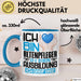 Altenpfleger Ausbildung Tasse Geschenk Ich Bin Altenpfleger In Der Ausbildung Ich Darf Das Geschenkidee Spruch Blau Trendation