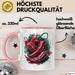 Chili Tasse Geschenk für Scharfesser Lustiger Spruch Rosa Trendation