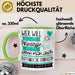 Rhythmische Gymnastin Tasse Geschenk Spruch Wer Will Schon Prinzessin Sein Wenn Man Auch Rhythmische Gymnastin Sein Kann Grün Trendation