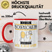 Bogenschützin Tasse Geschenk Ich Bin Bogenschützin Warum Weil Ich Es Kann Geschenkidee Geburtstag Rot Trendation