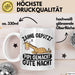Zähne Geputzt Pipi Gemacht Gute Nacht Tee-Tasse Geschenk Kaffee-Becher Weiß Trendation
