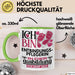 Entbindungspflegerin Ausbildung Start Geschenk Tasse Ich Bin Entbindungspflegerin In Der Ausbildung Ich Darf Das Kaffee-Becher Geschenkidee Grün Trendation