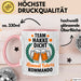 Sarkasmus Sarkastisch Tasse Geschenk Lustige Geschenkidee Spruch Team Hackedicht Himmelfahrtskommando Rosa Trendation