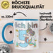 5. Geburtstag Mädchen Geschenk Meerjungfrau Geschenk Tasse für Mädchen Nymphe Nixe Becher Grafik Blau Trendation