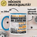 Hundegassi-Service Geschenk Kaffee-Tasse Geschenkidee für Hundegassi-Service Ich Bin Hundegassi-Service Ich Kann Es Dir Erklären Jedoch Nicht Für Dich Verstehen Spruch Lustig Blau Trendation