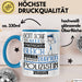 Polizistin Geschenk Becher Tasse Gott Schuf Alle Menschen Gleich Nur Die Besten Durfeten Polizistin Werden Geschenkidee Lustig Blau Trendation
