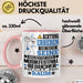 Musikfestival-Besucher Geschenk Tasse Lustiger Spruch Erheben Sie Sich Der Musikfestival-Besucher Betritt den Raum Rosa Trendation