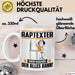 Raptexter Tasse Geschenk für Raptexter Der Mann Der Alles Kann Geschenkidee zum Geburtstag Weiß Trendation