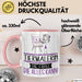 Tiermalerin Geschenk Tasse Becher Die Frau Die Allen Kann Geschenkidee für eine Tiermalerin Lustig Rosa Trendation