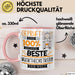 Beste Musiktheoretikerin Der Welt Tasse Geschenk für Eine Musiktheoretikerin Geprüft Und Sicher Geschenkidee Geburtstag Weihnachten Rosa Trendation