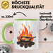Camping Koch Tasse Geschenkidee für Outdoor Koch Liebhaber Grün Trendation