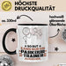 Parkour-Trainer Geschenk Tasse So Gut Kann Nur Ein Parkour-Trainer Aussehen Geschenkidee Kaffee-Becher Schwarz Trendation