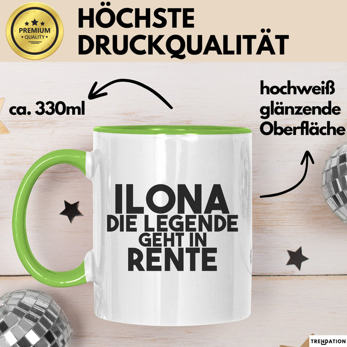 Ilona Tasse Ilona – Die Legende Geht In Rente Geschenk