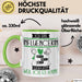 Influencerin Tasse Geschenk Ich Bin Influencerin Warum Weil Ich Es Kann Geschenkidee Geburtstag Grün Trendation