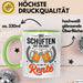 Rentner Pensionär Sarkasmus Tasse Geschenk Lustige Geschenkidee Spruch Das Schuften Hat Ein Ende Es Lebe Die Rente Grün Trendation