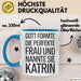 Katrin Tasse Geschenk Gott Formte Die Perfekte Frau Katrin Geschenkidee Blau Trendation