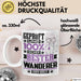 Wanderer Geschenk Lustiger Spruch für Wanderer Geschenkidee Bester Wanderer Der Welt Weiß Trendation