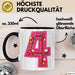 4. Geburtstag Tasse Geschenk Mädchen Jungs 4Er Geburstagsgeschenk Becher Trendation