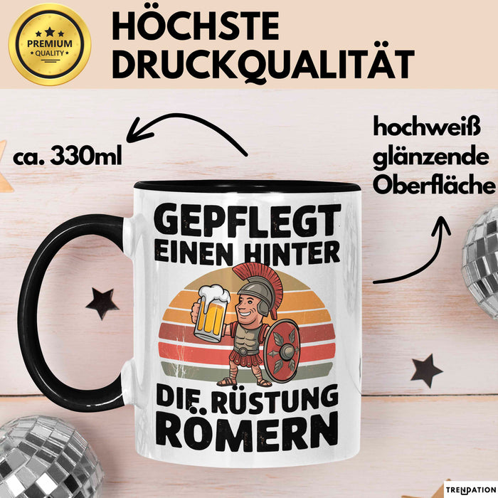 Bierliebhaber Biertrinker Faultier Tasse Geschenk Lustige Geschenkidee Spruch Gepflegt Einen Hinter Die Rüstung Römern Trendation