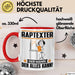 Raptexter Tasse Geschenk für Raptexter Der Mann Der Alles Kann Geschenkidee zum Geburtstag Rot Trendation