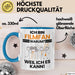 Filmfan Geschenk Tasse Lustiger Spruch Ich Bin Filmfan Warum Weil Ich Es Kann Geschenkidee Bester Filmfan Geburtstag Kaffee-Becher Blau Trendation