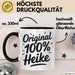 Heike Tasse Geschenk Original 100% Heike Geschenkidee Geburtstag Schwarz Trendation