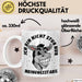 Ich Bin Nicht Stur Nur Meinungsstabil Tasse Geschenk Esel Lustiger Spruch Arbeitskollege Weiß Trendation
