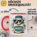 Mayo Süchtiger Tasse Geschenkidee für Cremiger Aufstrich Fan Rot Trendation