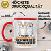 Schwiegergroßvater Geschenk Tasse So Gut Kann Nur Ein Schwiegergroßvater Aussehen Geschenkidee Kaffee-Becher Rot Trendation