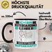Kiteboarding-Lehrer Tasse Geschenk für Kiteboarding-Lehrer Geburtstag Lustiger Spruch Kaffee-Becher Was Ist Deine Superkraft Schwarz Trendation