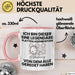 Plattenladenbesitzer Geschenk Tasse Lustige Geschenkidee Geburtstag für Plattenladenbesitzer Ich Bin Dieser Legendäre Plattenladenbesitzer Von Dem Alle Geredet Haben Kaffee-Becher Rosa Trendation