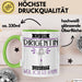 Dirigentin Tasse Geschenk Ich Bin Dirigentin Warum Weil Ich Es Kann Geschenkidee Geburtstag Grün Trendation