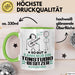 Tonstudio-Besitzer Geschenk Tasse So Gut Kann Nur Ein Tonstudio-Besitzer Aussehen Geschenkidee Kaffee-Becher Grün Trendation