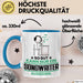 Songwriter Geschenk Tasse So Gut Kann Nur Ein Songwriter Aussehen Geschenkidee Kaffee-Becher Blau Trendation