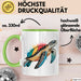 Schildkröte Tierliebhaber Tasse Geschenk Lustige Geschenkidee Spruch Grün Trendation