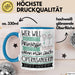 Opernsängerin Tasse Geschenk Spruch Wer Will Schon Prinzessin Sein Wenn Man Auch Opernsängerin Sein Kann Blau Trendation