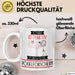 Vogelforscherin Tasse Geschenk Becher Stark Attraktiv Furchtlos Vogelforscherin Lustige Geschenkidee Weiß Trendation