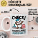 Grundschule Abschied Tasse Becher Geschenk Lustige Geschenkidee Spruch Check Grundschule Abgehakt Weiß Trendation