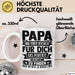 Papa Tasse Geschenk Von Kindern Sohn Tochter Vater Geschenkidee Zum Vatertag Wir Haben Versucht Für Dich Das Weiß Trendation