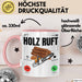 Holzarbeiter Schreiner Tischler Geschenk Tasse Holz Ruft An Holzarbeit Waldarbeiter Kaffee-Becher Rosa Trendation