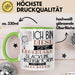 Slackline-Instruktorin Tasse Geschenk Ich Bin Diese Eine Legendäre Slackline-Instruktorin Von Der Alle Reden Geschenkidee Geburtstag Weihnachten Grün Trendation
