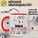 Geschenk für Hiphop-Produzentin Tasse Lustige Geschenkidee Geburtstag Ich Bin Hiphop-Produzentin Ich Darf Das Rot Trendation