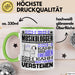 Musikblogger Geschenk Tasse Geschenkidee für Musikblogger Geburtstag Lustig Ich Bin Musikblogger Ich Kann Es Dir Erklären Aber Nicht Für Dich Verstehen Grün Trendation