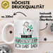 Geschenk für Hundebesitzerin Tasse Lustige Geschenkidee Geburtstag Ich Bin Hundebesitzerin Ich Darf Das Weiß Trendation