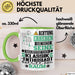 Klassik-Enthusiast Geschenk Tasse Lustiger Spruch Erheben Sie Sich Der Klassik-Enthusiast Betritt den Raum Grün Trendation