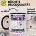 Künstler Tasse Geschenk für Künstler Geburtstag Lustiger Spruch Kaffee-Becher Was Ist Deine Superkraft Schwarz Trendation