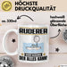 Ruderer Tasse Geschenk für Ruderer Der Mann Der Alles Kann Geschenkidee zum Geburtstag Weiß Trendation