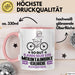 Mountainbike-Guide Geschenk Tasse So Gut Kann Nur Ein Mountainbike-Guide Aussehen Geschenkidee Kaffee-Becher Rosa Trendation