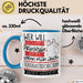Tierverhaltensforscherin Tasse Geschenk Spruch Wer Will Schon Prinzessin Sein Wenn Man Auch Tierverhaltensforscherin Sein Kann Blau Trendation